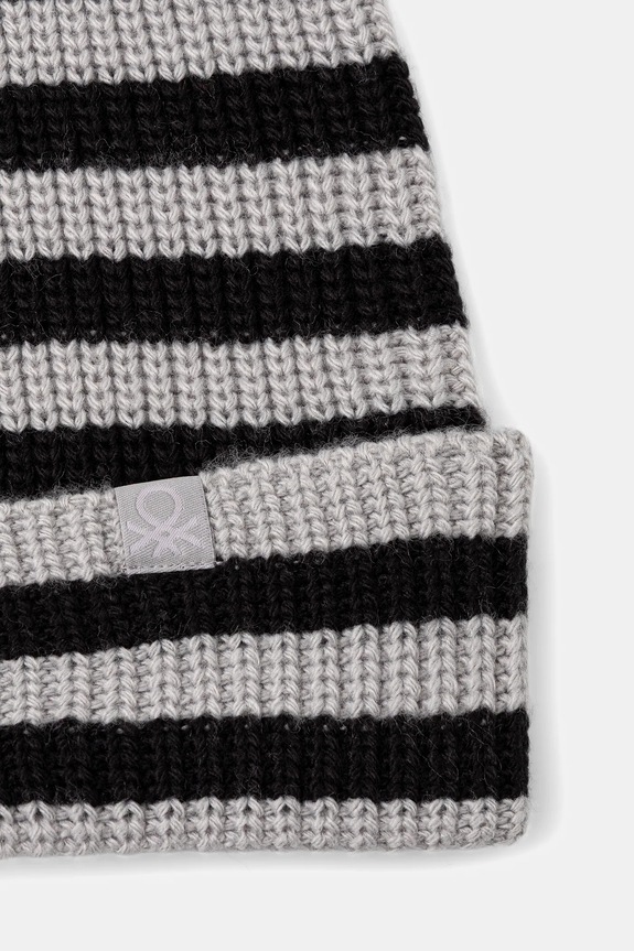 Παιδικός σκούφος United Colors of Benetton 1370QA015.G.seasonal γκρί AW25