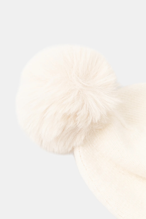 Детская шапка с шерстью Jamiks MADS II MADS.me.II.Nak.JZI148.K бежевый AW25