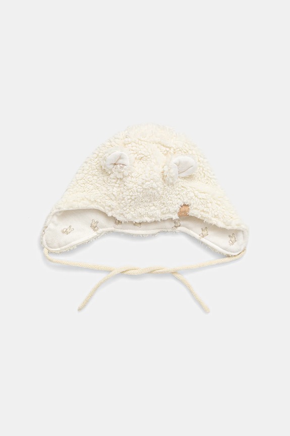 United Colors of Benetton căciulă bebe uni bej 68HPAA011.W.Seasonal