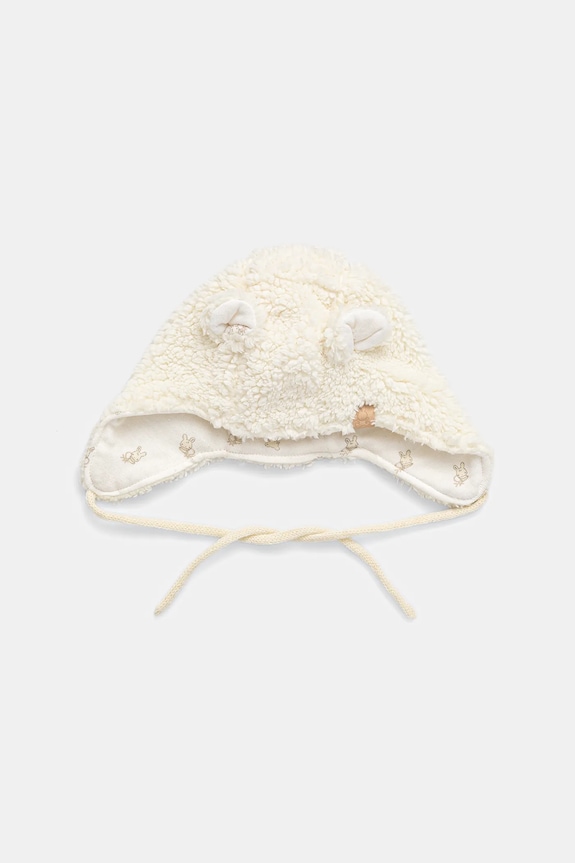 United Colors of Benetton căciulă bebe uni bej 68HPAA011.W.Seasonal