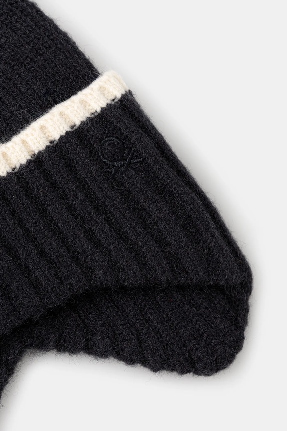 Detská čiapka United Colors of Benetton 6N1KGA01N.P.Seasonal tmavomodrá AW25