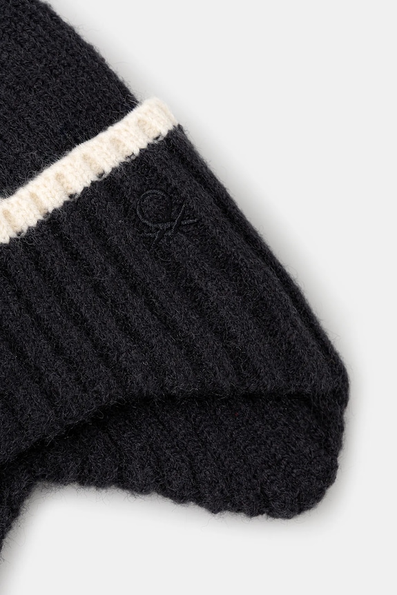 Detská čiapka United Colors of Benetton 6N1KGA01N.P.Seasonal tmavomodrá AW25
