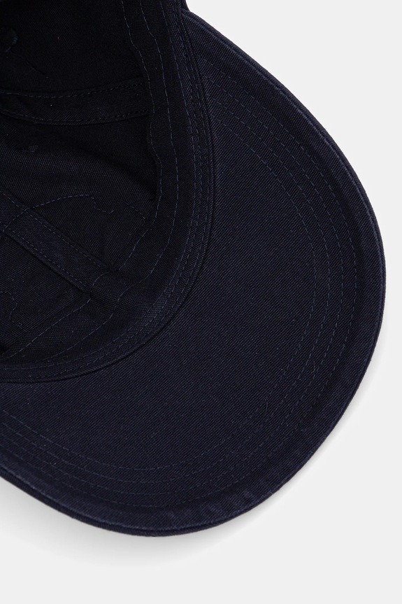 Bombažna bejzbolska kapa Tommy Hilfiger mornarsko modra AM0AM13430