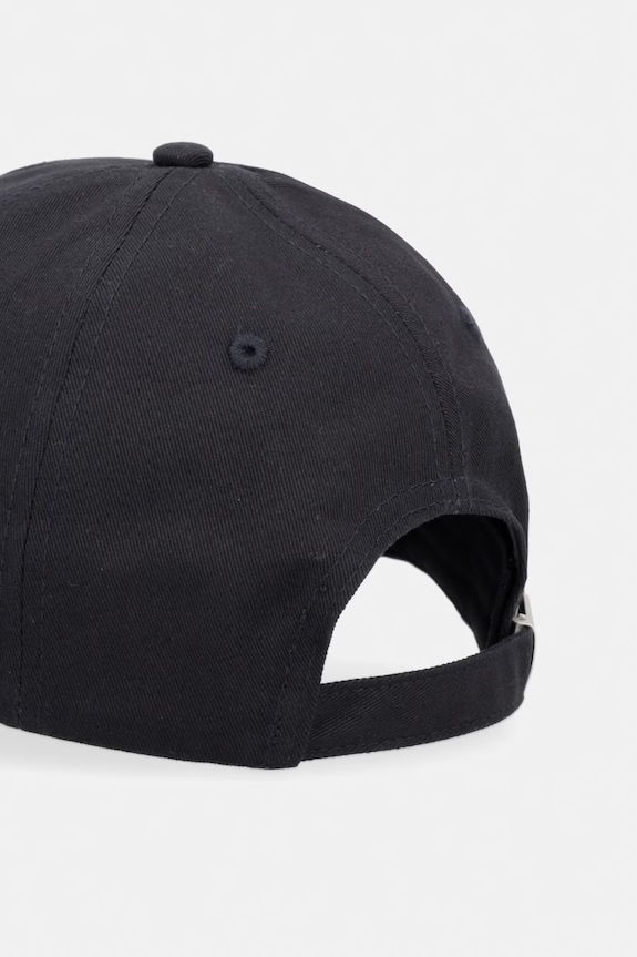 Akcesoria Calvin Klein czapka bejsbolówka męska bawełniana LV04D5003G czarny