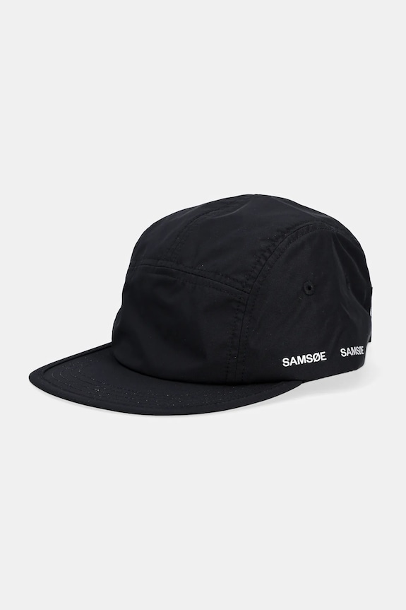 Samsoe Samsoe baseball sapka SAWINDY Planet friendly fekete U25200003