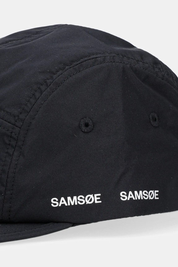 Samsoe Samsoe baseball sapka SAWINDY U25200003 fekete AW25
