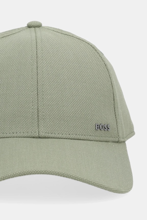 Čiapka s prímesou vlny BOSS Zed-Performance-TW 50544408 zelená AW25