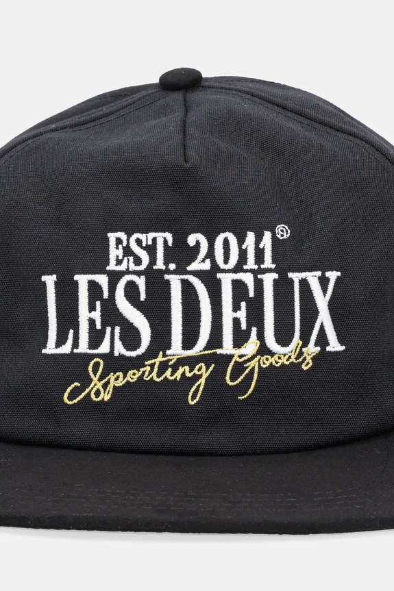 Les Deux czapka z daszkiem Allen 1000174 czarny AW25