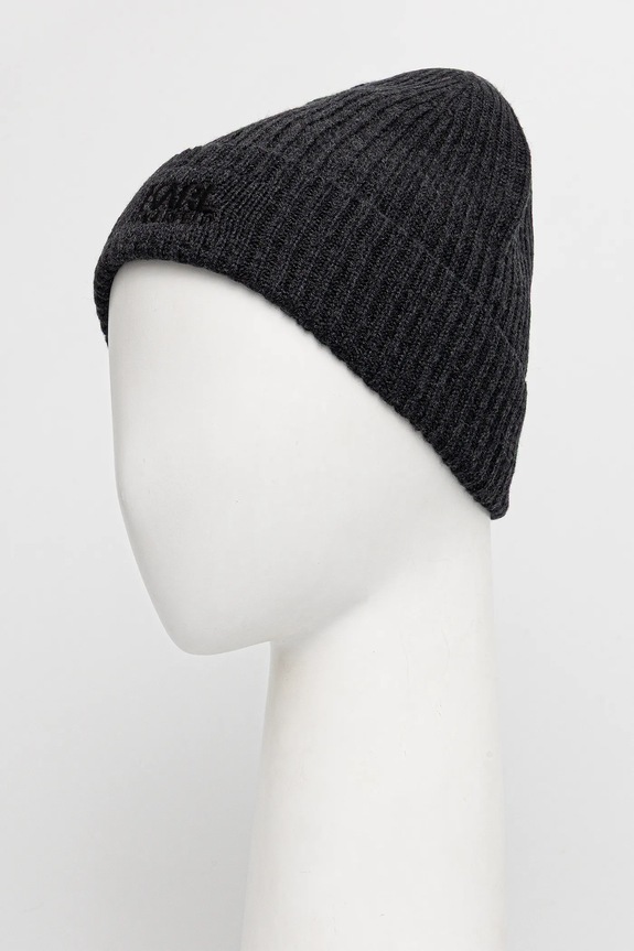 Σκουφάκι με προσθήκη μαλλιού Karl Lagerfeld 554305.805601 γκρί AW25