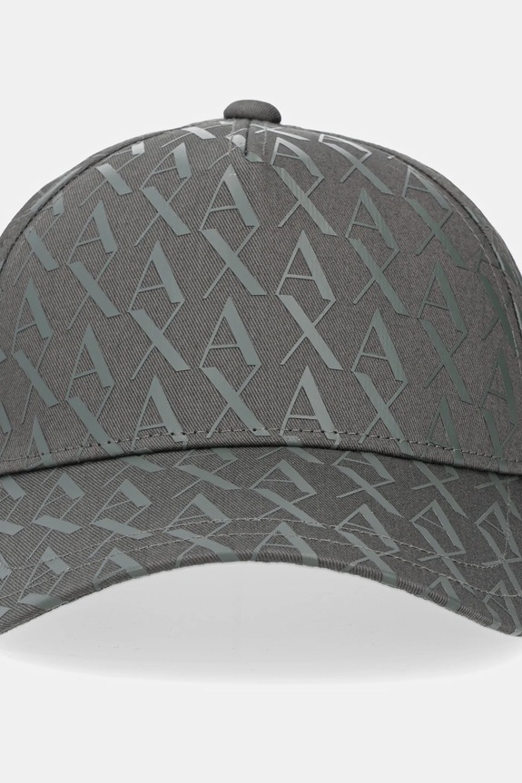 Armani Exchange baseball cap męska bawełniana 954229.CC813 zielony SS26