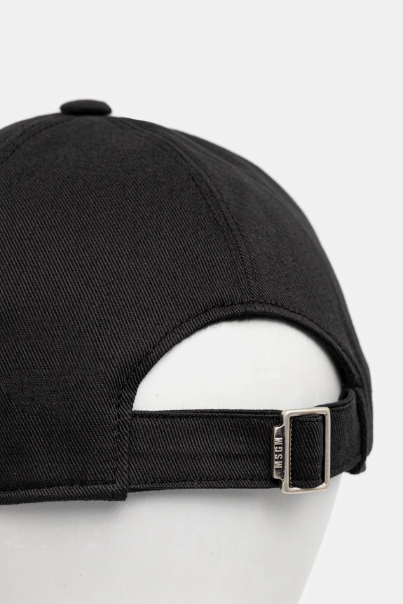 Accesorii MSGM șapcă de baseball din bumbac 3940ML02.257580 negru