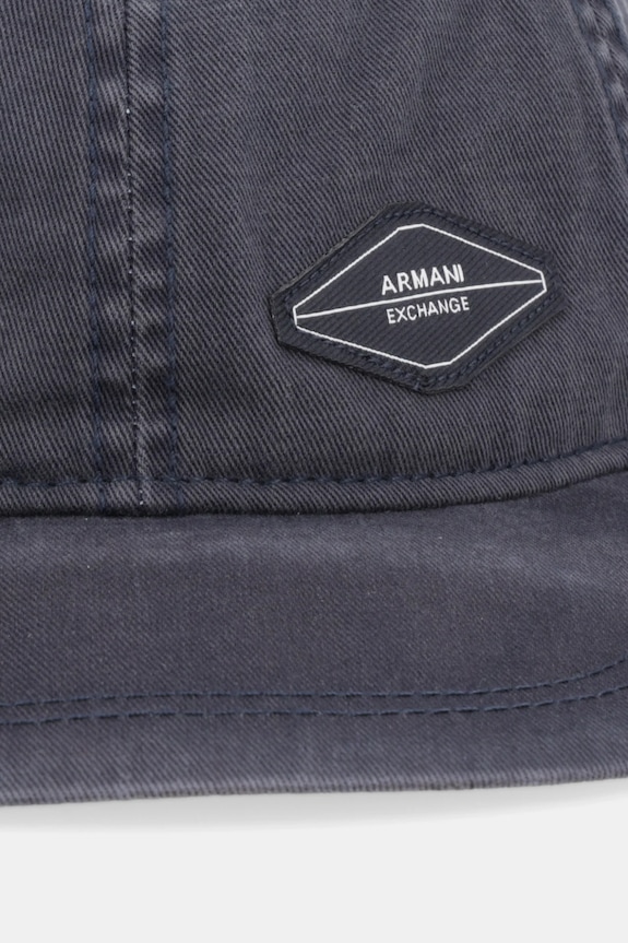 Pamučna kapa sa šiltom Armani Exchange XM001521.AF15502 siva AW25