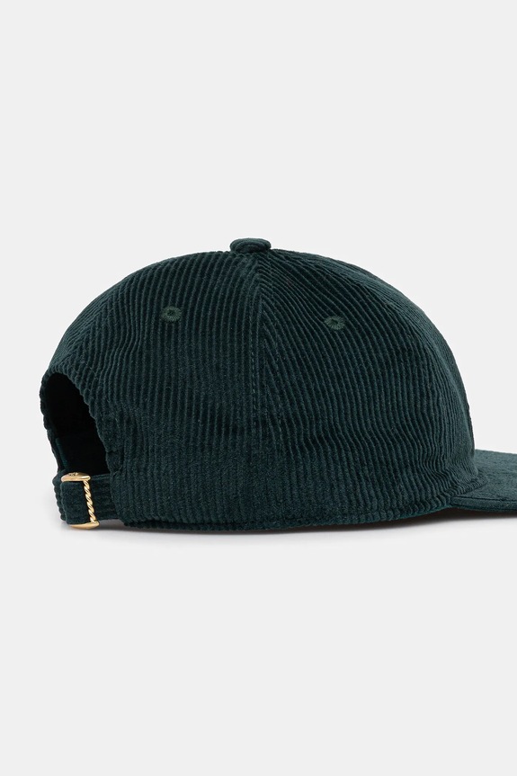 Drôle de Monsieur czapka z daszkiem sztruksowa La Casquette Velours DrUle Rose I.CP189.CO236 turkusowy AW25