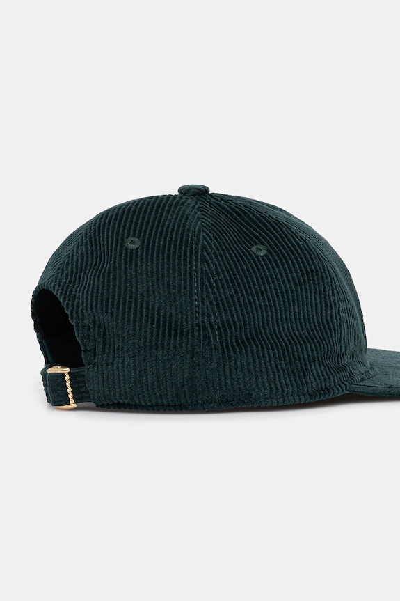 Drôle de Monsieur czapka z daszkiem sztruksowa La Casquette Velours DrUle Rose I.CP189.CO236 turkusowy AW25