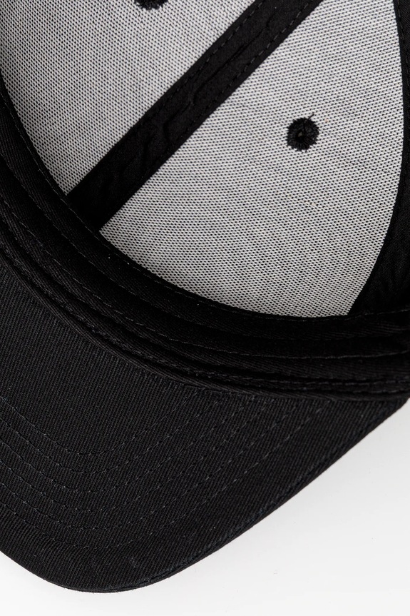Βαμβακερό καπέλο του μπέιζμπολ Karl Lagerfeld μαύρο 554101.805640