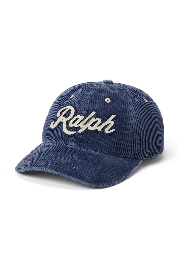 Bavlnená šiltovka Polo Ralph Lauren bavlna modrá 710979337