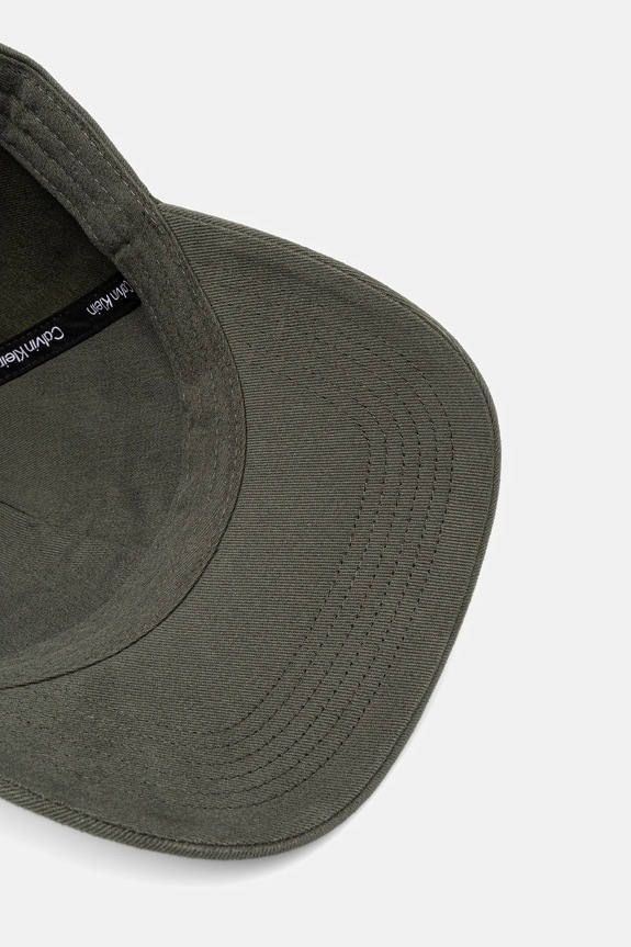 Kiegészítők Calvin Klein pamut baseball sapka LV04D5039G zöld