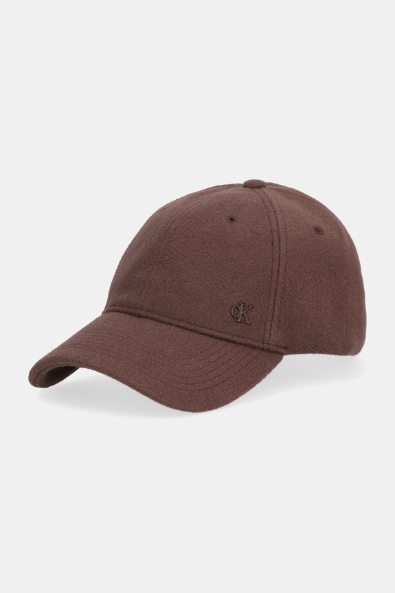 Kapa sa šiltom Calvin Klein ostalo smeđa LV04D5054G
