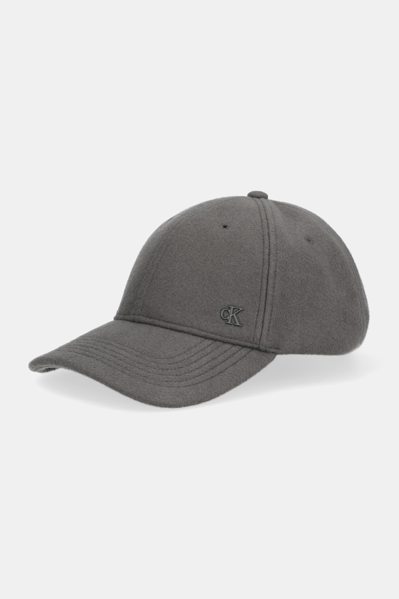 Calvin Klein czapka z daszkiem pozostałe szary LV04D5054G
