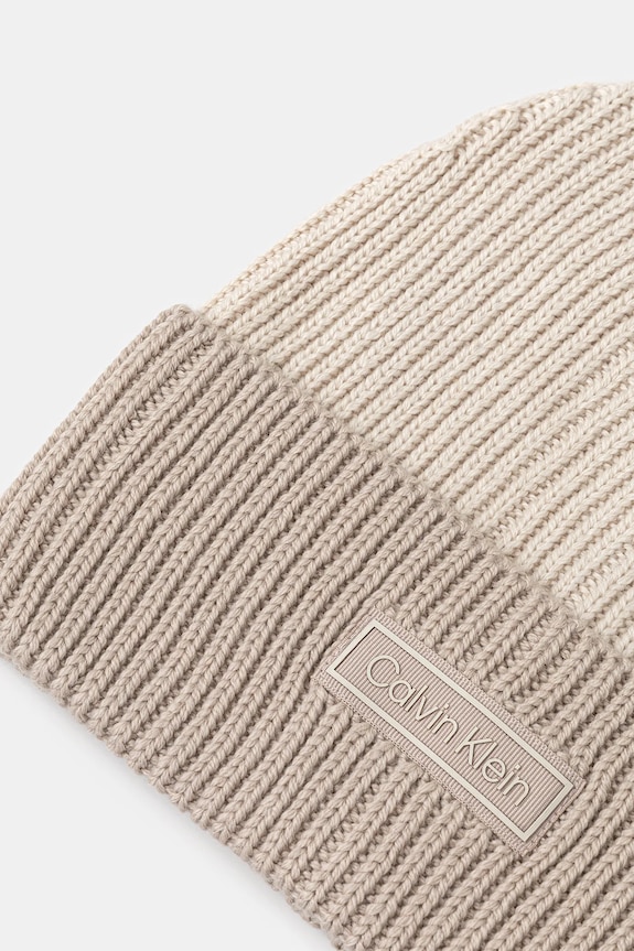 Kiegészítők Calvin Klein gyapjú sapka LV04D8029G bézs