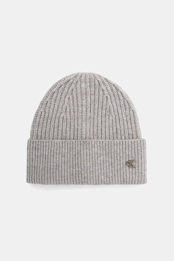 Calvin Klein căciulă de lână LV04D8032G gri AW25