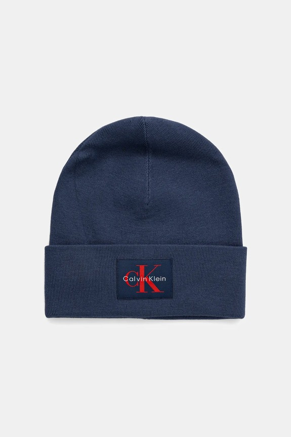 Σκούφος Calvin Klein άλλο σκούρο μπλε LV04D8088G