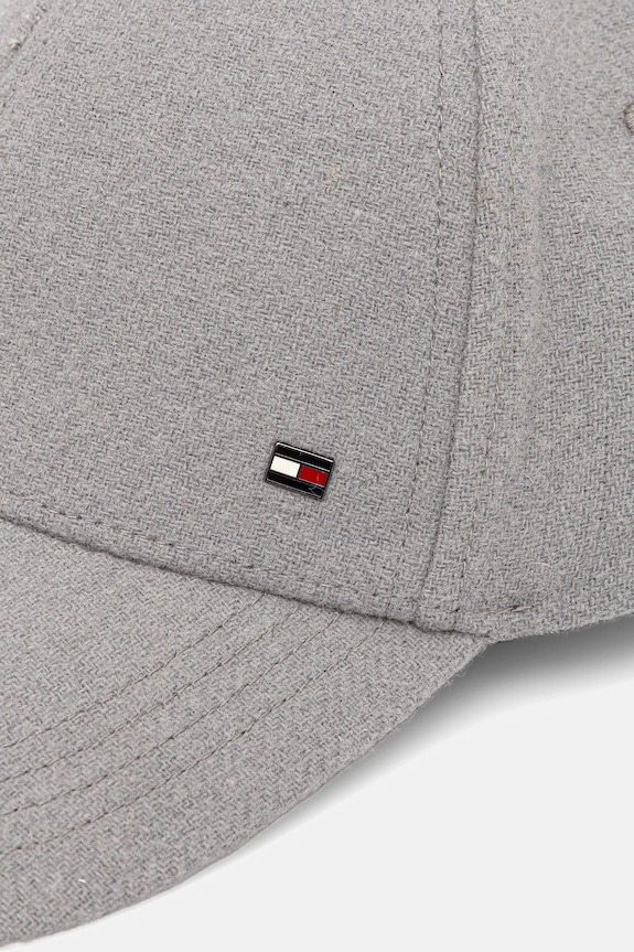 Tommy Hilfiger czapka z daszkiem AM0AM13584 szary AW25