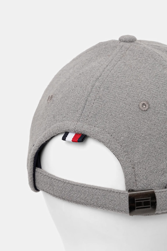 Akcesoria Tommy Hilfiger czapka z daszkiem AM0AM13584 szary