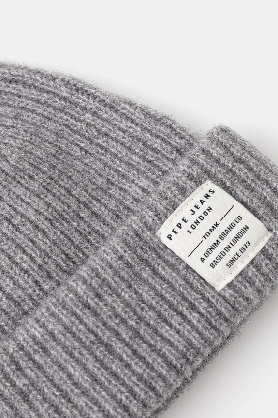 Αξεσουάρ Σκουφί από μείγμα μαλλιού Pepe Jeans PM0400012 γκρί
