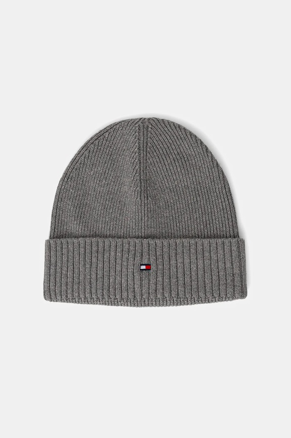 Tommy Hilfiger pălărie și mănuși din amestec de cașmir 2-pack AM0AM13806 gri NC25
