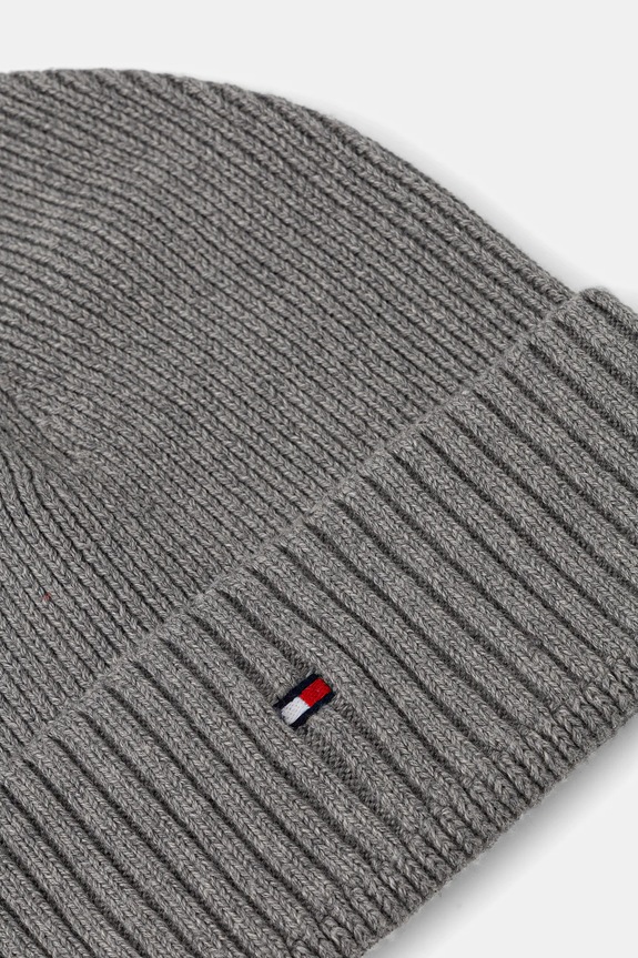 Tommy Hilfiger pălărie și mănuși din amestec de cașmir 2-pack gri AM0AM13806