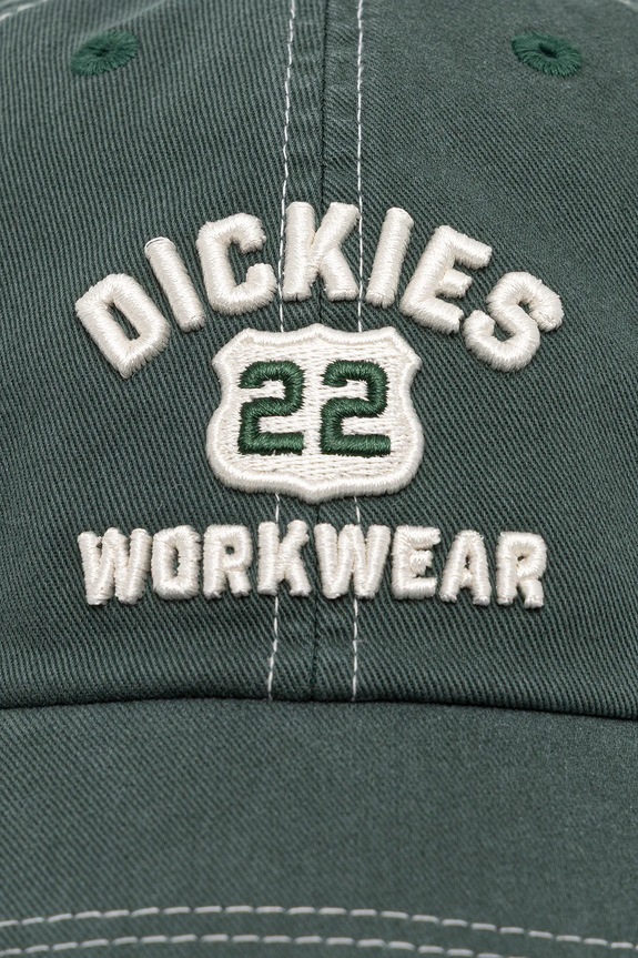 Bavlněná baseballová čepice Dickies zelená DK0A87N9