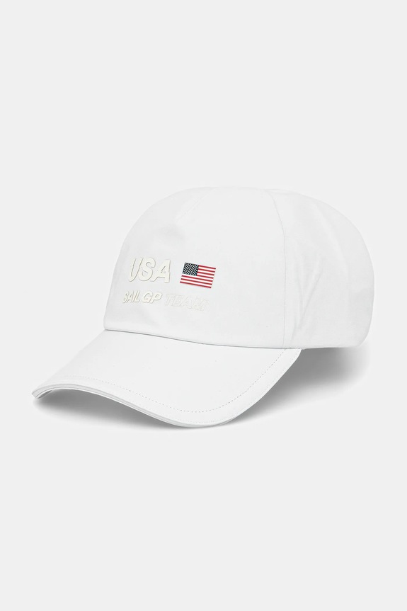 Tommy Hilfiger berretto da baseball x SAIL GP applique bianco AM0AM13975