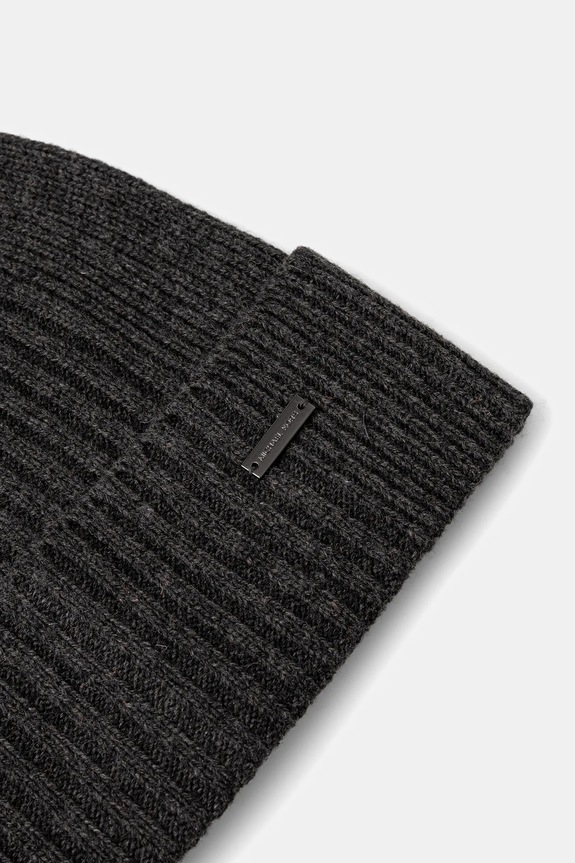 Michael Kors czapka z domieszką wełny MKMC538418 szary AW25
