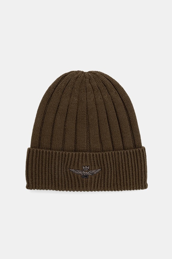 Pamučna kapa Aeronautica Militare natpis zelena CU0063UL00485