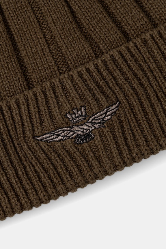 Pamučna kapa Aeronautica Militare CU0063UL00485 zelena AW25