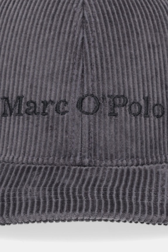 Menčestrová baseballová čiapka Marc O'Polo 529009601036 sivá AW25