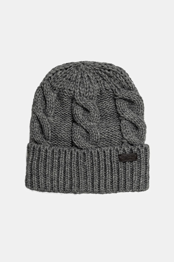 Čiapka a šál Barbour MGS0096 sivá AW25