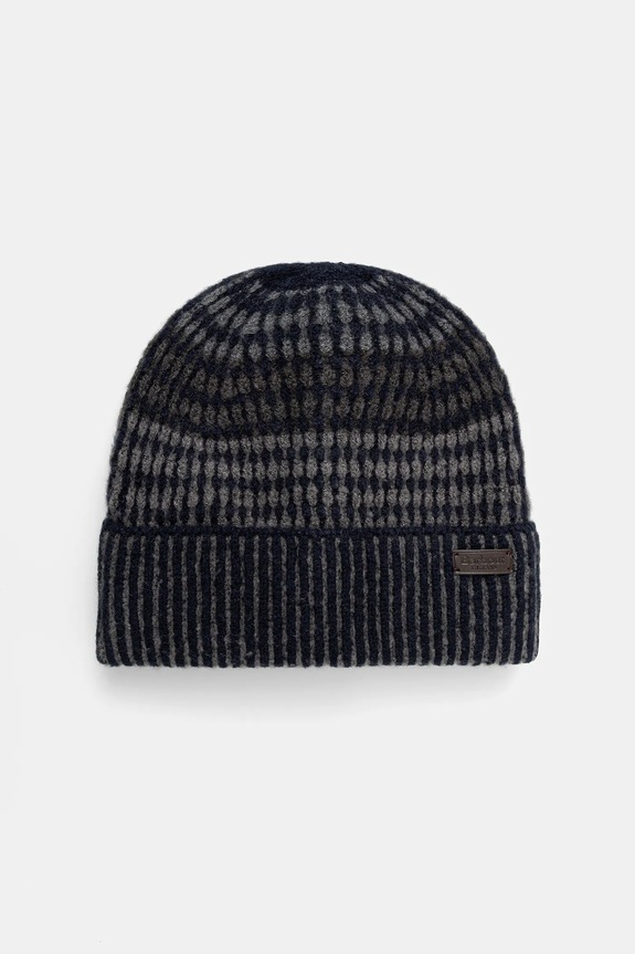 Barbour czapka pozostałe granatowy MHA0864
