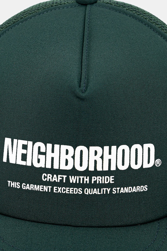 Кепка NEIGHBORHOOD mesh cap-1 251YGNH.HT06 зелёный AW25