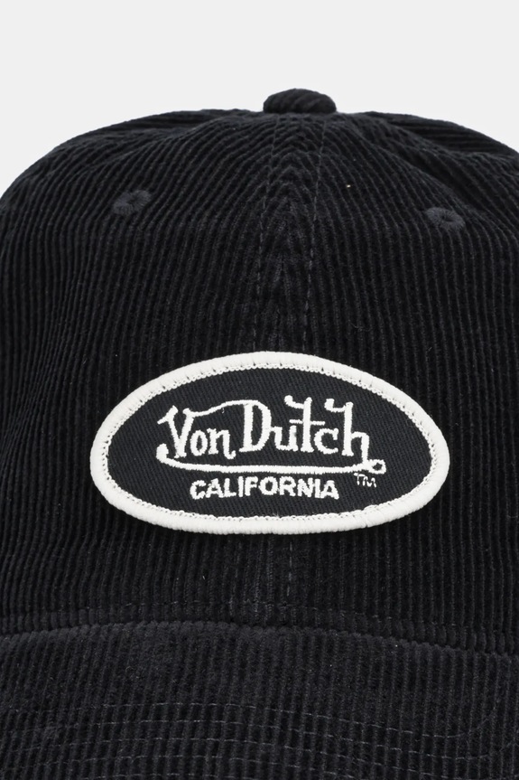 Bavlnená šiltovka Von Dutch VD.1.CD.LOG čierna SS26