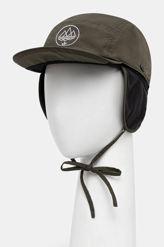 Καπέλο adidas Originals Grisedale Hat απλικέ πράσινο KB0636