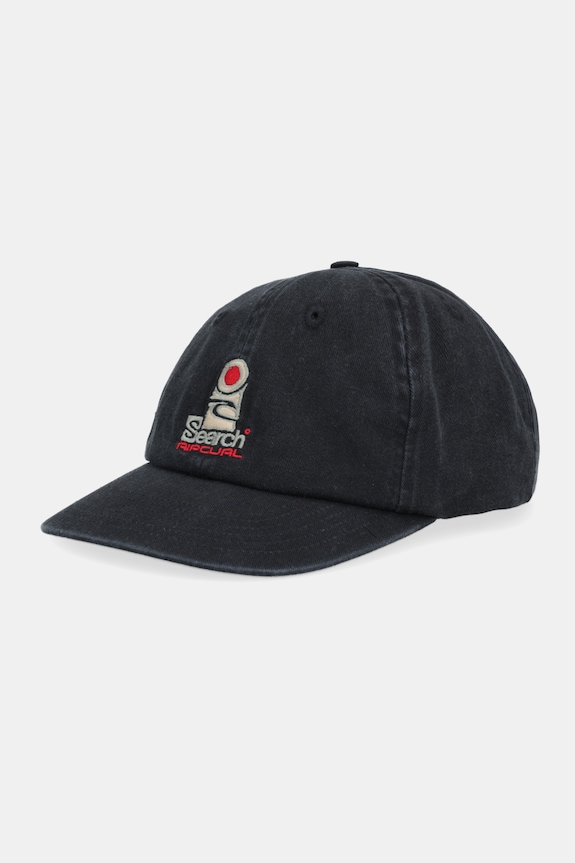 Pamučna kapa sa šiltom Rip Curl natpis crna 1HZMHE