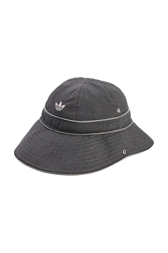 Капелюх з додаванням вовни adidas Originals Wb Bucket Hat з домішкою вовни сірий KB2326