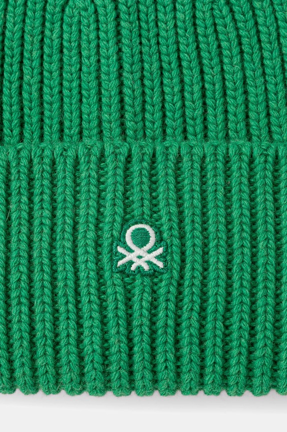 Accesorii United Colors of Benetton pălărie din amestec de lână 12PAUA00X verde