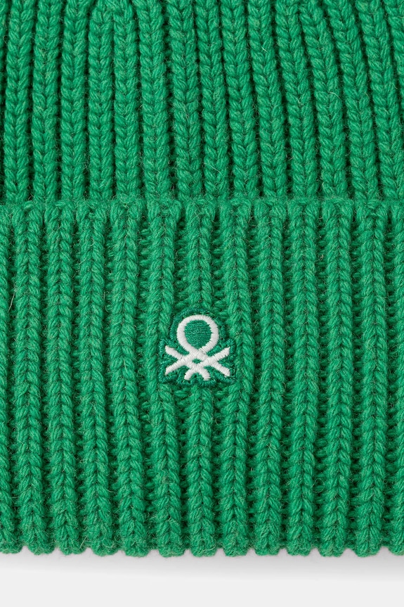 Accesorii United Colors of Benetton pălărie din amestec de lână 12PAUA00X verde