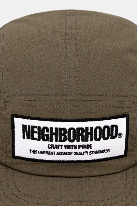 NEIGHBORHOOD berretto da baseball MIL JET 252HCNH.HT05 verde AW25