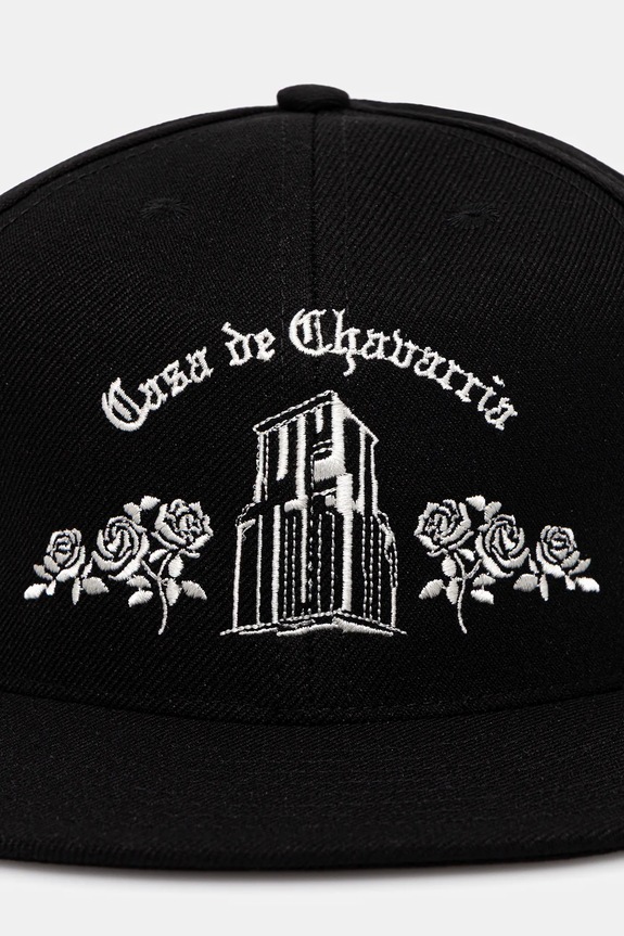 Καπέλο Willy Chavarria Casa de Chavarria WCASC0043.001 μαύρο AW25