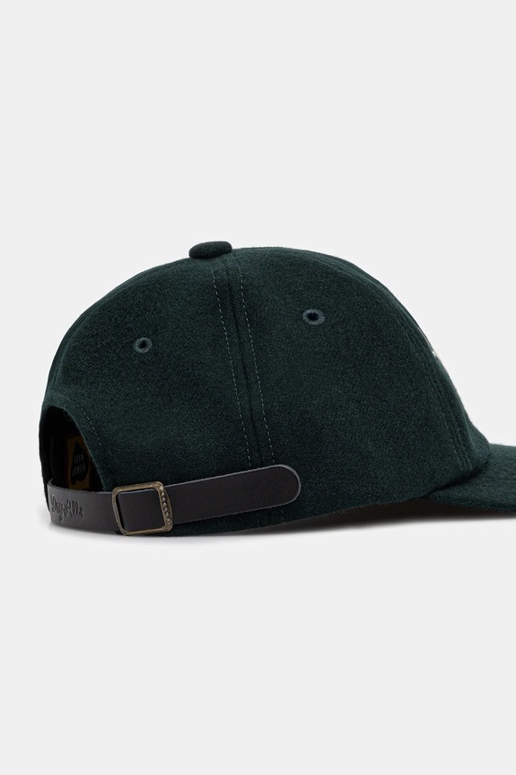 Akcesoria Human Made czapka z dodatkiem wełny 6PANEL WOOL HM30GD052 zielony