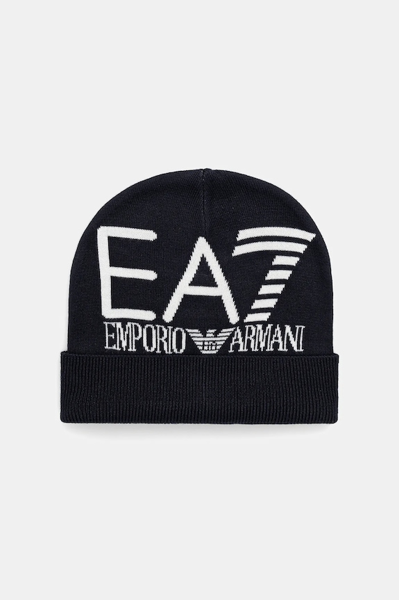 EA7 Emporio Armani sapka közepesen vastag sötétkék AF11994.7X000006